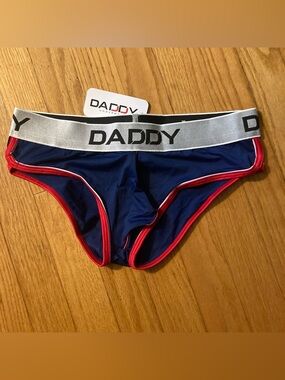Red White and Blue Briefs - New - M